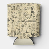 ヴィンテージ遊のおもちゃ 缶クーラー (正面)