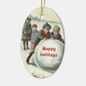 ヴィンテージ遊の冬 セラミックオーナメント (左)