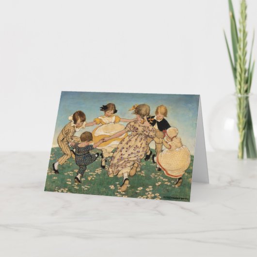 ヴィンテージ遊の母の日のカード シーズンカード (正面)