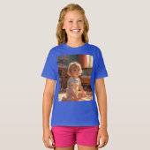 「ヴィンテージ遊び時間：幼児の夢」 Tシャツ (正面フル)