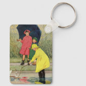 ヴィンテージ遊ズパドルおもちゃボート雨 キーホルダー (裏面)