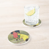 ヴィンテージ遊ズパドルおもちゃボート雨 コースター (側面)