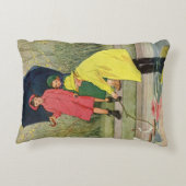 ヴィンテージ遊ズ・イン・パドル「雨の日」 アクセントクッション (裏面)