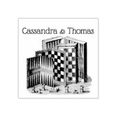 ヴィンテージ遊技盤及び遊技スケッチ ラバースタンプ (インプリント)