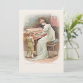 ヴィンテージ遊母の息子のためのピアノ シーズンカード (スタンド正面)