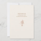 ヴィンテージ遊母の息子のためのピアノ シーズンカード (裏面)