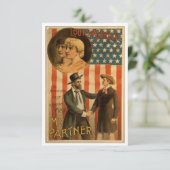 ヴィンテージ遊「マイパートナー」 サンキューカード (スタンド正面)