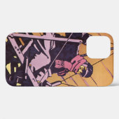 ヴィンテージ運つる転滑空機 Case-Mate iPhoneケース (裏面 (横))