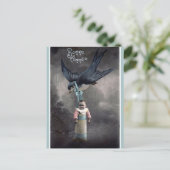 ヴィンテージ運のベビー新年 ポストカード (スタンド正面)