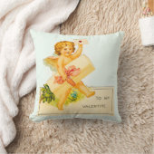 ヴィンテージ運の贈り物 クッション (ブランケット)