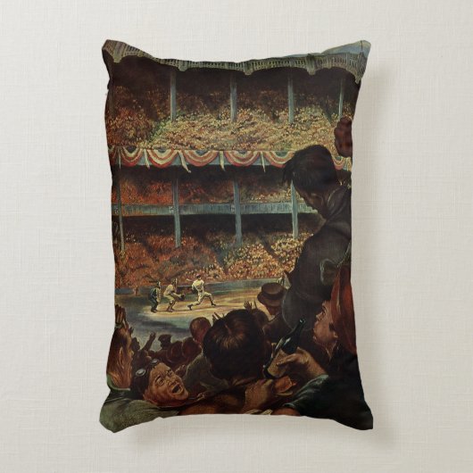 ヴィンテージ運動愛好家 アクセントクッション (正面(垂直))