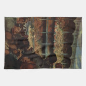 ヴィンテージ運動愛好家 キッチンタオル (横)