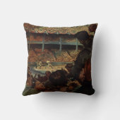 ヴィンテージ運動愛好家 クッション (裏面)