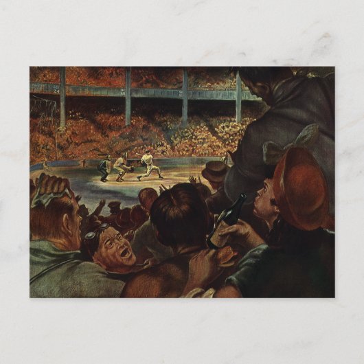 ヴィンテージ運動愛好家 ポストカード (正面)