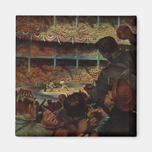 ヴィンテージ運動愛好家 マグネット (正面)