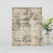 ヴィンテージ遠くにスクラップブック紙(1) (スタンド正面)