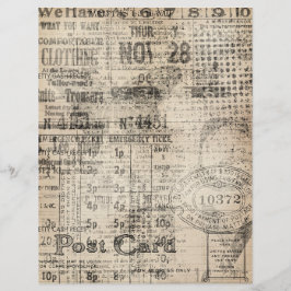 ヴィンテージ遠くにスクラップブック紙(1)