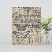 ヴィンテージ遠くにスクラップブック紙(4) (スタンド正面)