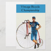 ヴィンテージ選手権 便箋 (正面/裏面)