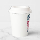 ヴィンテージ選挙ヒルビリー米国国旗 紙コップ (右)