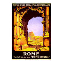 ヴィンテージ遺跡のイタリア旅行