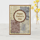 ヴィンテージ郵便カード カード (黄色い花)