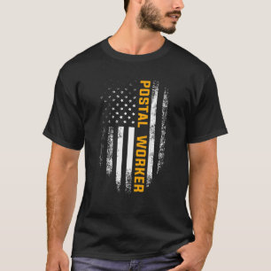 ヴィンテージ郵便局米国旗Us Postal Serv Tシャツ