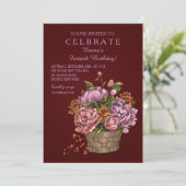 ヴィンテージ配置招待状 招待状 (スタンド正面)