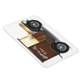 ヴィンテージ配送車 マグネット (右側)