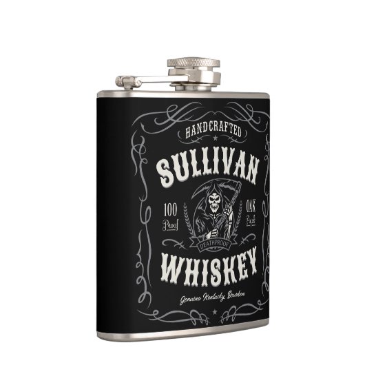 ヴィンテージ酒名旧死神ウイスキーを追加 フラスク (右)