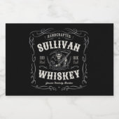 ヴィンテージ酒名旧死神ウイスキーを追加 リキュールボトルラベル (シングルラベル)