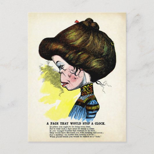 ヴィンテージ酢バレンタインデー ポストカード (正面)