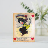 ヴィンテージ酢バレンタインデー ポストカード (スタンド正面)