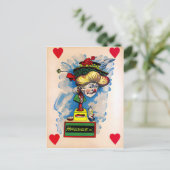 ヴィンテージ酢バレンタインデー ポストカード (スタンド正面)