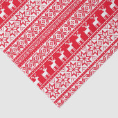 ヴィンテージ醜いクリスマスセーター北欧トナカイ 薄葉紙 (詳細)