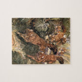 ヴィンテージ野犬バイワイフレッド・オースティン ジグソーパズル (横)