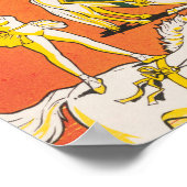 ヴィンテージ野獣サーカスのポスター ポスター (角)