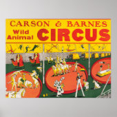 ヴィンテージ野獣サーカスのポスター ポスター (正面)