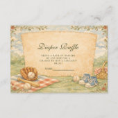 ヴィンテージ野球おむつくじ エンクロージャーカード (正面)