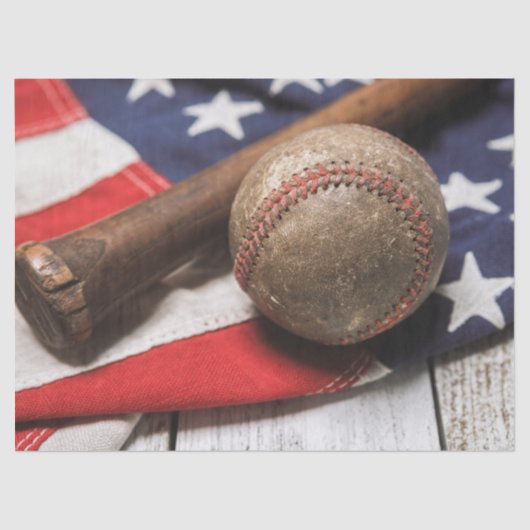 ヴィンテージ野球とこうもり 薄葉紙 (正面)