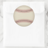 ヴィンテージ野球のスティッカー ラウンドシール (バッグ)