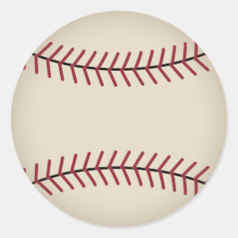 ヴィンテージ野球のスティッカー ラウンドシール