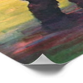 ヴィンテージ野球の選手 ポスター (角)