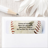 ヴィンテージ野球またはソフトボールのステッチ ラベル (インサイチュ)