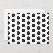 ヴィンテージ野球アートカスタムBGカラー ポストカード (正面/裏面)