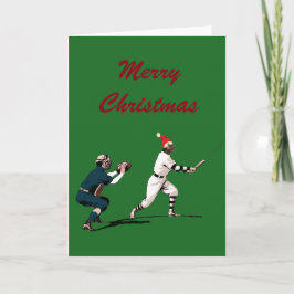 ヴィンテージ野球クリスマスカード シーズンカード