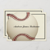 ヴィンテージ野球サンキューフラットカード サンキューカード (正面/裏面)