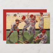 ヴィンテージ野球スポーツチーム、ボーイズ荒住宅 (正面/裏面)