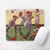 ヴィンテージ野球スポーツチーム、ボーイズ荒住宅 マウスパッド (マウス)