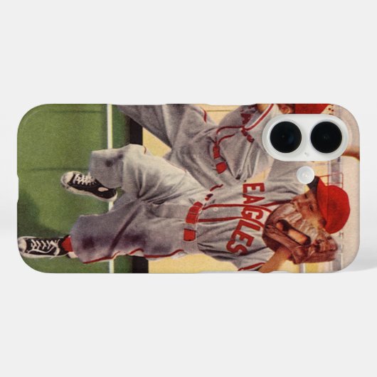 ヴィンテージ野球スポーツチーム、ボーイズ荒住宅 Case-Mate iPhoneケース (裏面 (横))